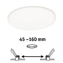 Paulmann Panneau à LED VELUNA VARIFIT LED rond, réglable, 20W 1500lm 4000K CRI >80