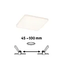 Paulmann Panneau à LED VELUNA VARIFIT LED rond, réglable, 10W 650lm 3000K CRI >80