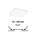Paulmann Panneau à LED VELUNA VARIFIT LED rond, réglable, 10W 750lm 4000K CRI >80