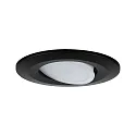 Paulmann Lumière encastrée CALLA LED pivotant, lot de 10 LED IP65, noir mat 6W 500lm 4000K CRI 80-89