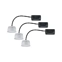 LED lamp COIN NOVA PLUS set of 3 Coin 6W 470lm 2700K 100° CRI >80 dimmable