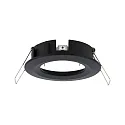 Paulmann Set of 3 Recessed luminaire CHOOSE, fixed, IP44, 230V, max. 3x 10W Ø5.1cm, black matt