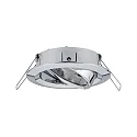 Paulmann Set of 3 Recessed luminaire CHOOSE, swivelling, IP23, 230V, max. 3x 10W Ø5.1cm, chrome