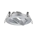 Paulmann Set of 3 Recessed luminaire CHOOSE, sivelling, IP23, 230V, max. 3x 10W Ø5.1cm, alu turned