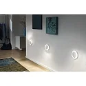 Paulmann Luminaire d'encastrement mural  NEORDIC DEKORATIV rond, indirect, blanc mat