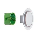 Paulmann Luminaire d'encastrement mural  NEORDIC DEKORATIV rond, indirect, blanc mat