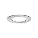Paulmann Lumière encastrée NOVA LED rigide, lot de 3 GU10 IP44, fer brossé  6,5W 470lm 4000K 36° 36° CRI >80