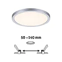Paulmann Panneau à LED AREO VARIFIT 3-STEP-DIM 175MM rond, dimmable, réglable, gradable 15W 1200lm 3000K CRI > 80