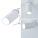Paulmann Lumière encastrée TURNAL COIN, blanc mat gradable 6W 470lm 2700K 100° 100° CRI >80