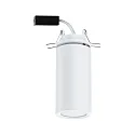 Paulmann Lumière encastrée TURNAL COIN, blanc mat gradable 6W 470lm 2700K 100° 100° CRI >80
