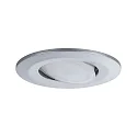 Paulmann Lumière encastrée CALLA pivotant, lot de 3 IP65, chromé mat gradable 5W 430 | 550lm 3000K 100° 100° CRI >80