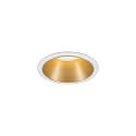 Paulmann Lumière encastrée COLE COIN LED rigide, lot de 3 IP44, or mat, blanche gradable 6,5W 460lm 2700K 100° 100° CRI >80
