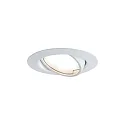 recessed luminaire BASE COIN swivelling, set of 1 IP20, white  5W 370lm 3000K 100° 100° CRI > 80
