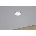 Paulmann Lumière encastrée CYMBAL COIN LED rigide, lot de 3 IP44, blanc mat gradable 19,4W 463lm 2700K 38° 38° CRI >80