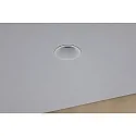 Paulmann Lumière encastrée CYMBAL COIN LED rigide, lot de 1 IP44, blanc mat gradable 6,8W 463lm 2700K 38° 38° CRI >80