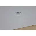 Paulmann Lumière encastrée CYMBAL COIN LED rigide IP20, blanc mat gradable