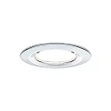 Paulmann Lumière encastrée NOVA COIN LED rond, rigide, lot de 3 IP44, chrome  460lm 2700K 100° 100° CRI >80