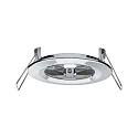 Paulmann Lumière encastrée NOVA COIN LED rond, rigide, lot de 3 IP44, chrome  460lm 2700K 100° 100° CRI >80