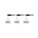 Paulmann recessed luminaire NOVA LED round, swivelling, set of 3 GU10 IP23, aluminium dimmable 460lm 2700K 38° 38° CRI >80
