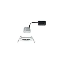 Paulmann recessed luminaire NOVA COIN LED round, rigid Coin IP44, white matt dimmable 460lm 2700K 100° 100° CRI >80