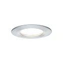 Paulmann recessed luminaire NOVA COIN LED round, rigid, set of 3 Coin IP44, aluminium dimmable 19,5W 460lm 2700K 100° 100° CRI >80