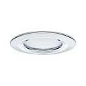 Paulmann recessed luminaire NOVA COIN LED round, rigid, set of 3 Coin IP44, chrome dimmable 19,5W 460lm 2700K 100° 100° CRI >80