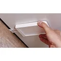 Paulmann Eclairage sous meuble VANE LED angulaire, lot de 2 IP44, blanc mat  2x440lm 2700K