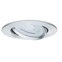 Paulmann Lumière encastrée NOVA rond, pivotant GU10, aluminium