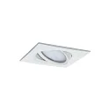 Paulmann Eclairage d'extérieur encastré NOVA PLUS COIN angulaire, pivotant, lot de 3 Coin IP23, blanc mat gradable