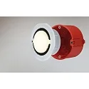 LED Recessed luminaire SPECIAL LINE LED set, IP65, 1,4W, 3000K, 230V, 76mm, opal