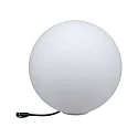 Paulmann Lumière extérieure PLUG&SHINE GLOBE médium IP67, blanche gradable