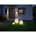 Paulmann Lumière extérieure PLUG&SHINE GLOBE médium IP67, blanche gradable