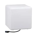 Paulmann Lumière extérieure PLUG&SHINE CUBE grand IP67, blanche gradable