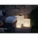 Paulmann Lumière extérieure PLUG&SHINE CUBE grand IP67, blanche gradable