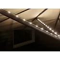 Paulmann Bande LED PARASOL-LIGHT 4 fois, avec connexion USB noir, noir 