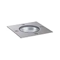 Paulmann Projecteur encastré LED PLUG&SHINE FLOOR angulaire IP65, acier inoxydable gradable