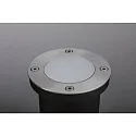 Paulmann Projecteur encastré LED PLUG&SHINE FLOOR rond IP65, acier inoxydable gradable