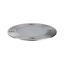 Paulmann Projecteur encastré LED PLUG&SHINE FLOOR rond IP65, acier inoxydable gradable