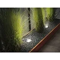 Paulmann Projecteur encastré LED PLUG&SHINE FLOOR rond IP65, acier inoxydable gradable