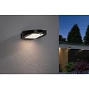 Paulmann solar wall luminaire RYSE with motion detector IP44, anthracite 