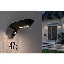 Paulmann Lampe murale solaire SOLEY avec détecteur de mouvement IP44, anthrazit 