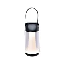Paulmann Lampe de table à accu CAPULINO LED avec batterie IP44, anthrazit, transparent gradable
