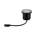 Paulmann Projecteur encastré LED PLUG&SHINE RGBW, contrôlable par ZigBee IP65, noir , argent gradable