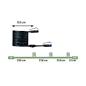 Paulmann Lumière extérieure LED PLUG&SHINE CLASSIC rigide IP65, anthrazit 