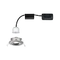 Paulmann LED Recessed luminaire NOVA MINI with Module COIN, IP44, fixed, 4W 2700K 310lm, iron brushed