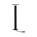Borne d'éclairage PLUG&SHINE PLATE LED IP44, anthrazit gradable