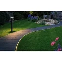 Paulmann Borne d'éclairage PLUG&SHINE PLATE LED IP44, anthrazit gradable