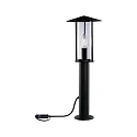 outdoor floor lamp PLUG & SHINE CLASSIC LED with lamp socket E14 IP44, anthracite dimmable