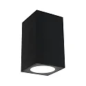 outdoor wall luminaire FLAME UP OR DOWN 1 flame, square, switchable IP44, anthracite 