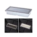 Paulmann floor recessed luminaire BRICK LED with motion detector IP67, aluminium, grey 
